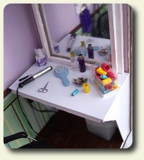 CDHM found objects made into dollhouse miniatures