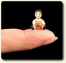 Itty bitty Hitty made from polymer clay by Aleah Klay
