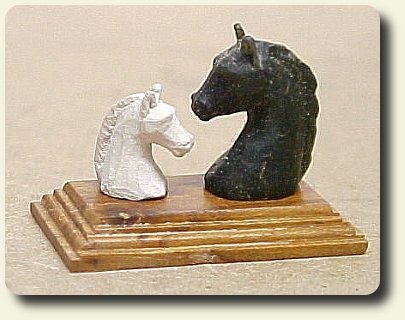 CDHM Artisan Linda Master carves 1:12, 1/24, 1/4 scale animals, using wood, and marble for the dollhouse