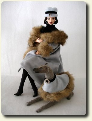 CDHM artisan Lucy Maloney creates handmade and furred animals in dolls house scale miniatures