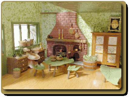 CDHM Featured dollhouses in miniature, CDHM The Miniature Way, October 2010 featured dollhouses in miniature