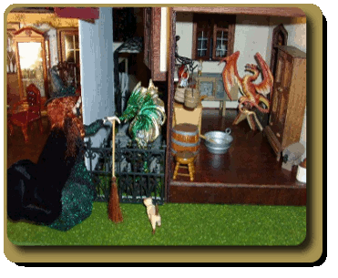 CDHM Featured dollhouses in miniature, CDHM The Miniature Way, October 2010 featured dollhouses in miniature