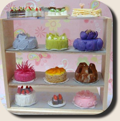 CDHM artisan Pauline Chan creating under the business name of P's Design Miniatures creates handmade dollhouse miniature foods