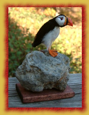 CDHM and IGMA Artisan Stephanie Brown creates polymer clay animals including birds and fish in 1:12 scale miniature