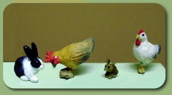 CDHM artisan Linda Master creating under the business name of Miracle Chicken Miniatures carving wooden dollhouse miniature dolls, fairy, fairies, hitty and animals