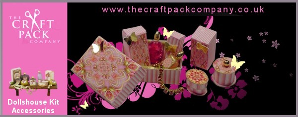 Craft Pack Company, dollhouse miniature kits