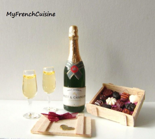 CDHM Gallery of Luce Fediere of My French Cuisine makes 1:12 foods for the dollhouse miniatures