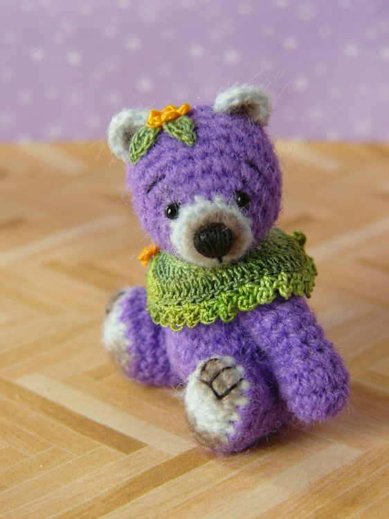 2 Pack Fabric Editions Mini Crochet Kit-Bear 2.7X2.7 CRCHKTMI-WDBER -  GettyCrafts