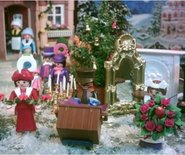 cdhm dollhouse miniature forum, dollhouse miniature scenes, Dollhouse miniature Christmas scenes in 1:12 scale