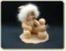 Handsculpted snowbaby, custom dressed by Sue Anne McConnell of Toodle Socks ArtDolls