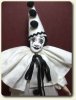 Clown doll by CDHM and IGMA artisan Julie Campbell of Bellabelle Dolls
