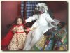 Little Red Riding Hood and Wolf by CDHM and IGMA artisan Julie Campbell of Bellabelle Dolls